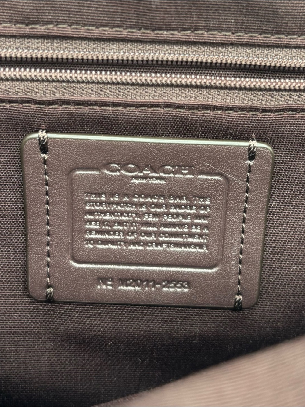 COACH Lavender Purple Dome Satchel with Matching Wallet - Picture 11 of 11